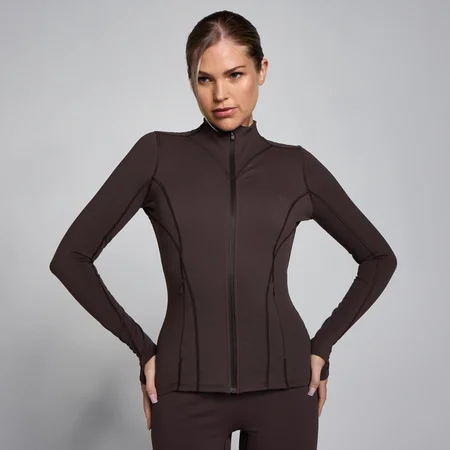 MP Women's SculptForm Zip Through Jacket - Cocoa