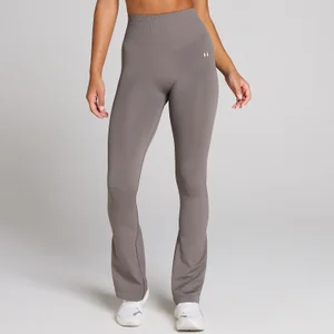 MP Women's Tempo Seamless Flared Leggings - Dark Truffle - Size S