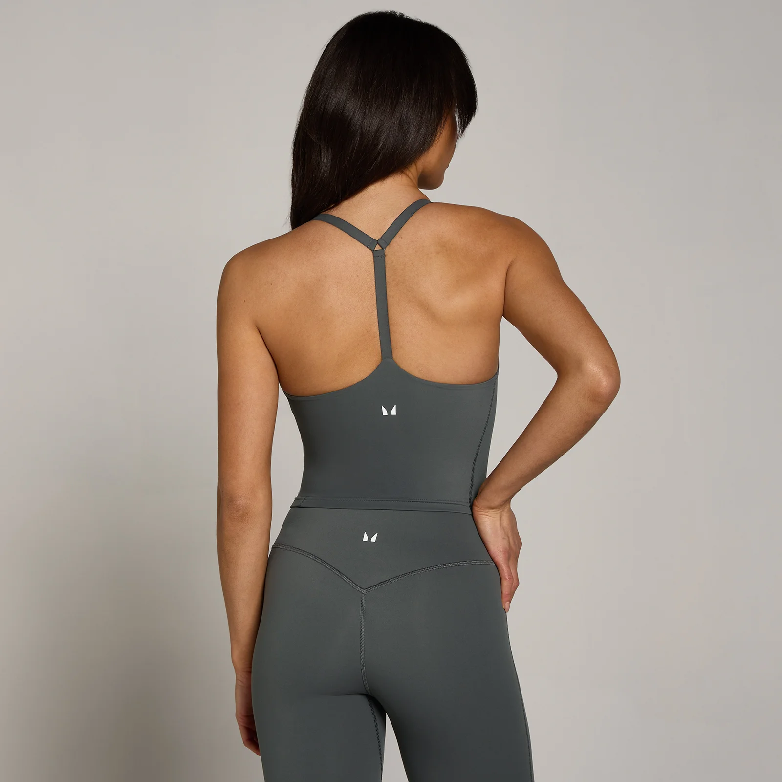 MP Women's Tempo Strappy Racerback Vest - Dark Grey - XXL Image 1