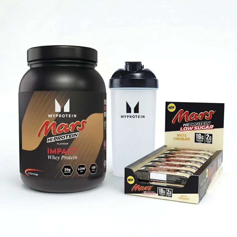MARS® Impact Whey Protein Bundle - MARS® White - 1KG - 30servings