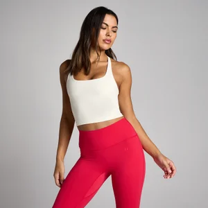 MP Women's Tempo Strappy Racerback Vest - Vanilla - Size S