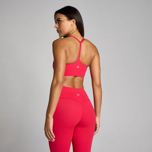 MP Women's Tempo Strappy Racerback Sports Bra - Chilli