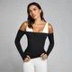MP Women's Tempo Off The Shoulder LS Top - Black