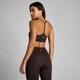 MP Women's Tempo Strappy Racerback Sports Bra - Cocoa