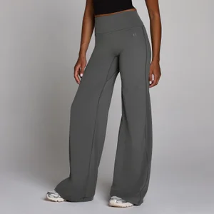 MP Women's Tempo Tall Wide Leg Leggings - Dark Grey - Size M