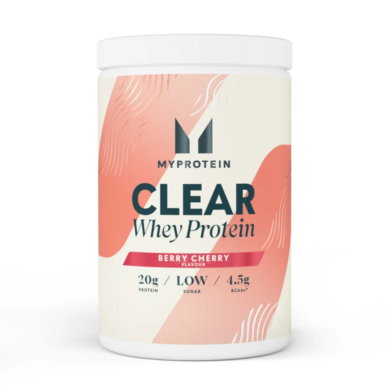 Clear Whey Protein Powder - 910g - 35servings - Berry Cherry