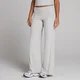 MP Women's Ribbed Wide Leg Leggings - Grey Marl