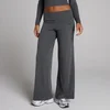 MP Women's Ribbed Wide Leg Leggings - Robust Grey