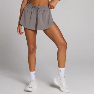 MP Women's Woven Floaty Short - Dark Truffle - Size S