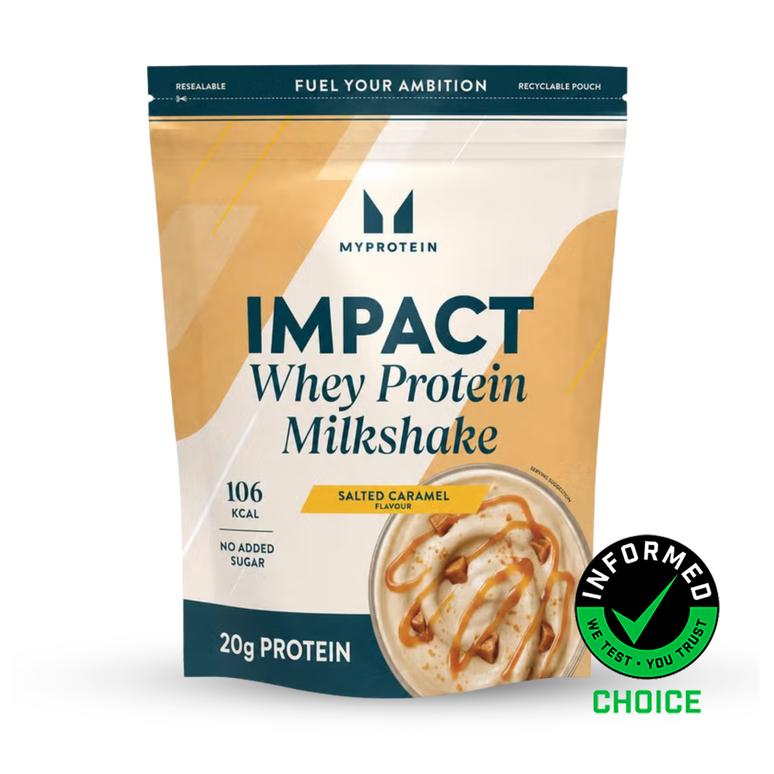 Impact Whey Protein Milkshake - 435G - 15servings - Salted Caramel