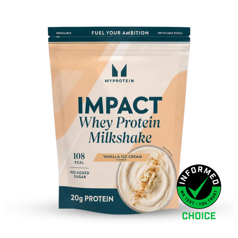 Impact Whey Protein Milkshake - 870G - 30servings - Vanilla Ice Cream