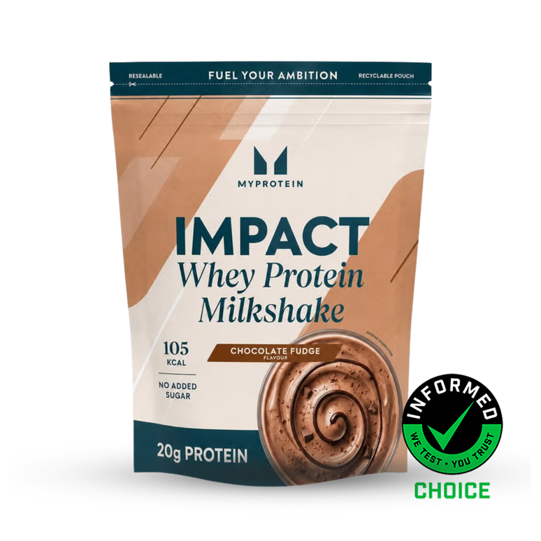 Impact Whey Protein Milkshake - 435G - 15servings - Chocolate Fudge