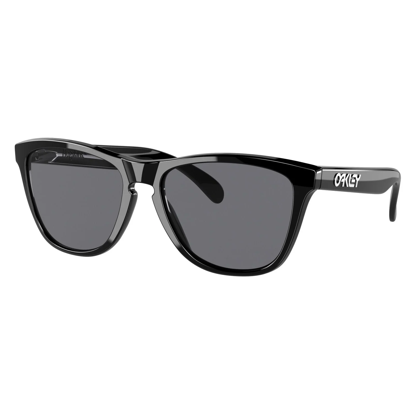 Oakley Frogskins Polished Black with Grey Lens Image 1
