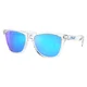 Oakley Frogskins Crystal Clear with PRIZM Sapph Lens