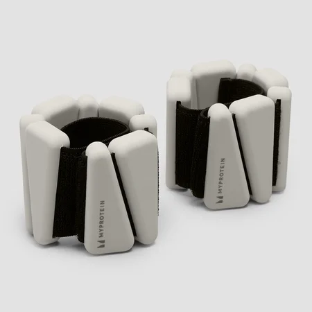 Myprotein Silicone Ankle/Wrist Weights In Bag (2lbs) - Pearl