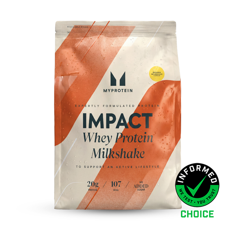 Impact Whey Protein Milkshake - 435G - 15servings - Banana Milkshake