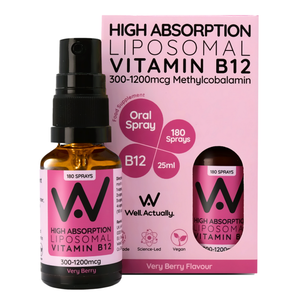 Well.Actually. Liposomal Vitamin B12 - 200 Sprays - Very Berry - undefined undefined