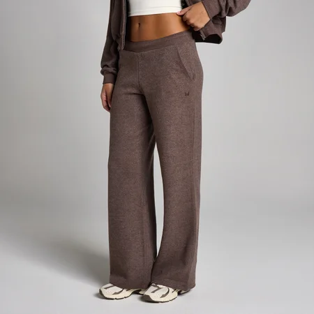 MP Women's Soft Touch Mid Rise Straight Leg Joggers - Cocoa Marl