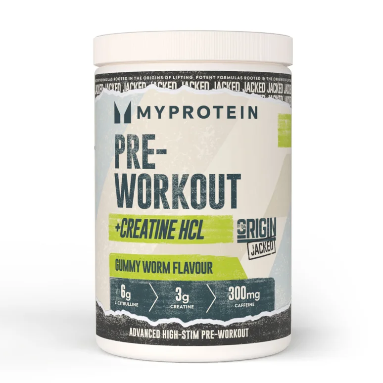 Origin Jacked Pre-Workout - 25servings - Gummy Worm
