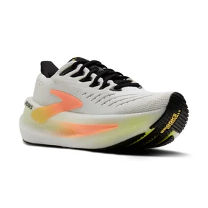 Brooks Women's Glycerin Max 2- White/Cyber Yellow/Nightlife - Size UK 4