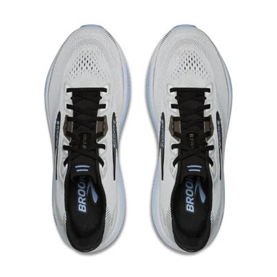 Brooks Men's Ghost 18 -White/Black/Open Air - UK 8.5 Image 6