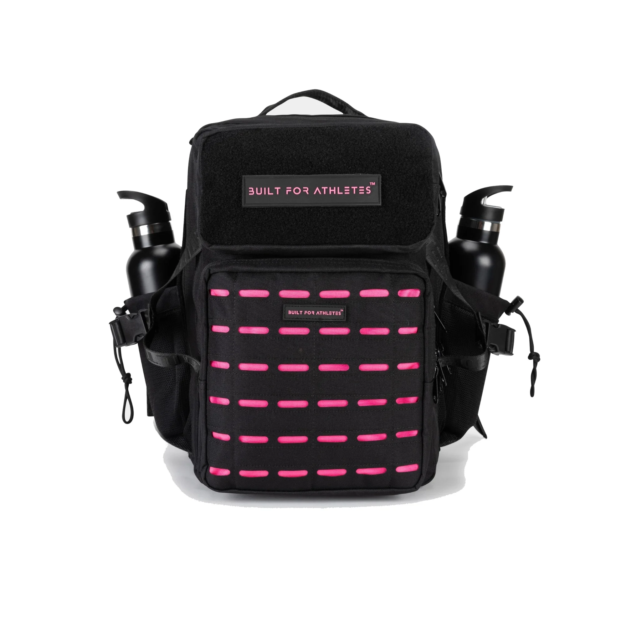 Built For Athletes Medium 25L Gym Backpack - Black & Pink Image 1