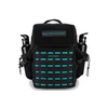Built For Athletes Medium 25L Gym Backpack - Black & Aqua