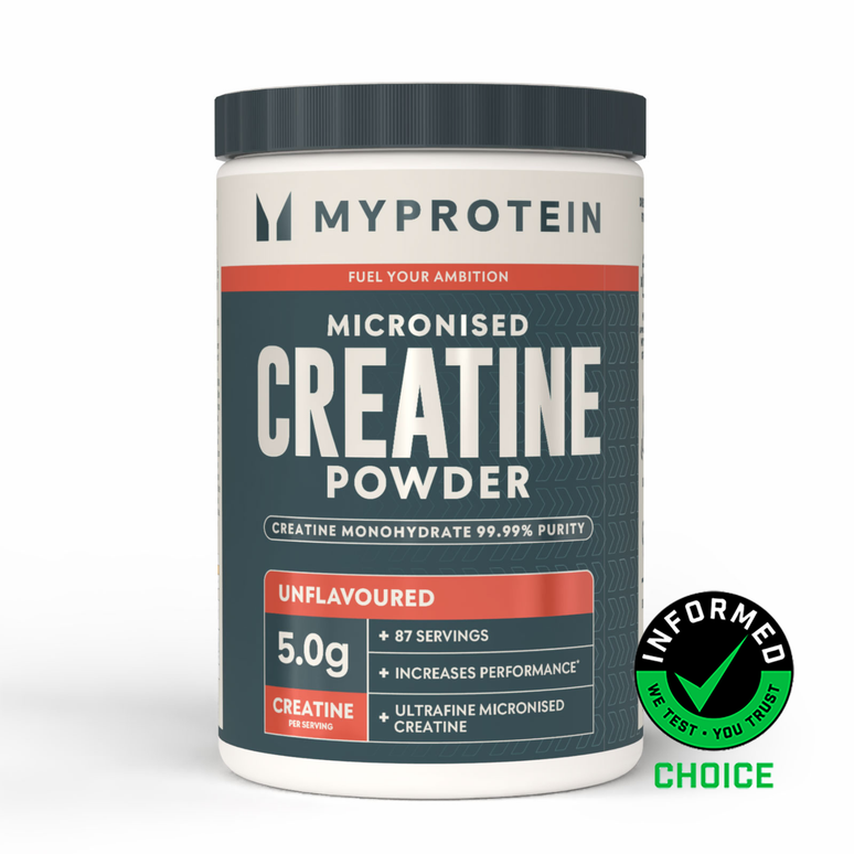 Micronised Creatine Powder - 500g - 87servings - Unflavoured