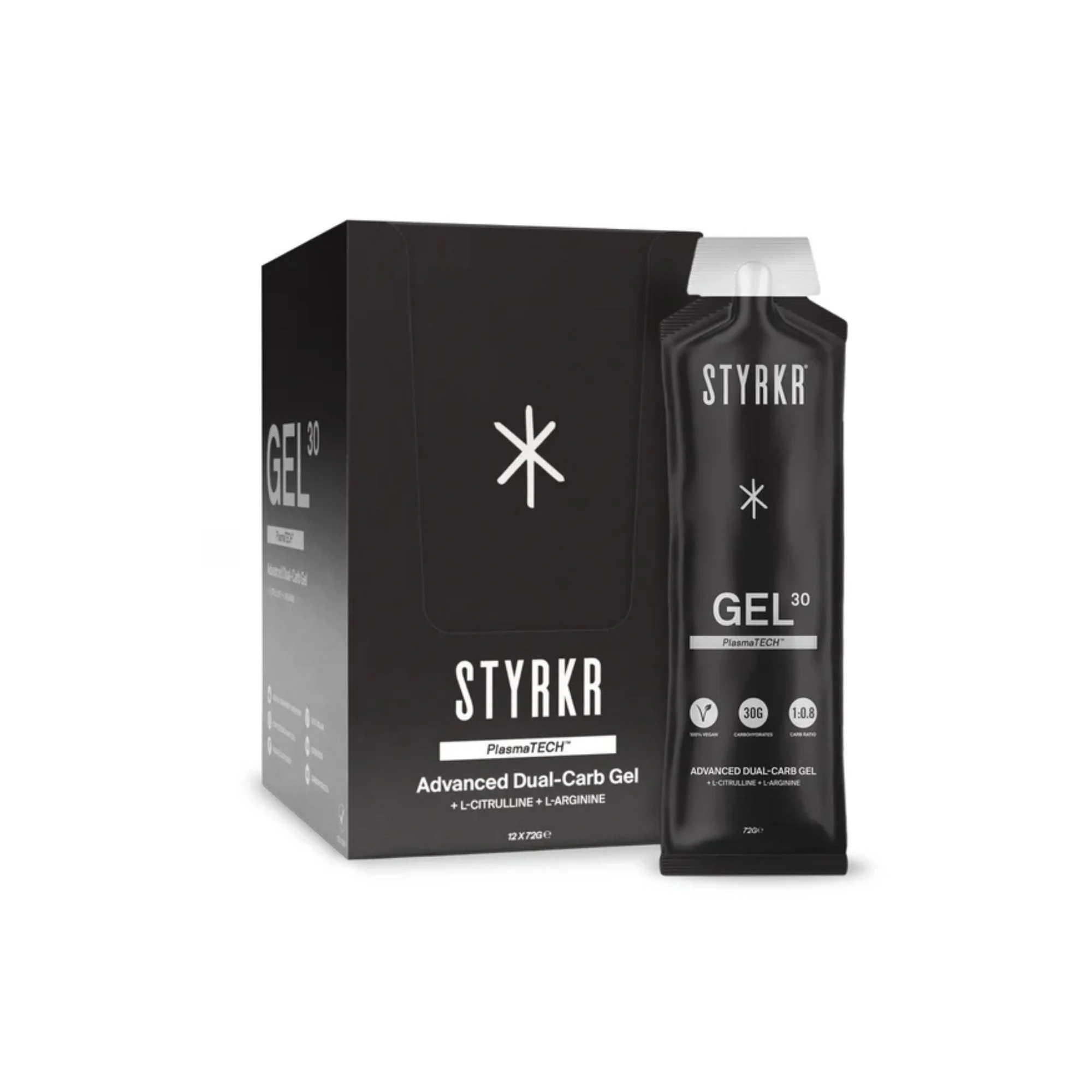 STYRKR GEL30 Dual-Carb Energy Gel