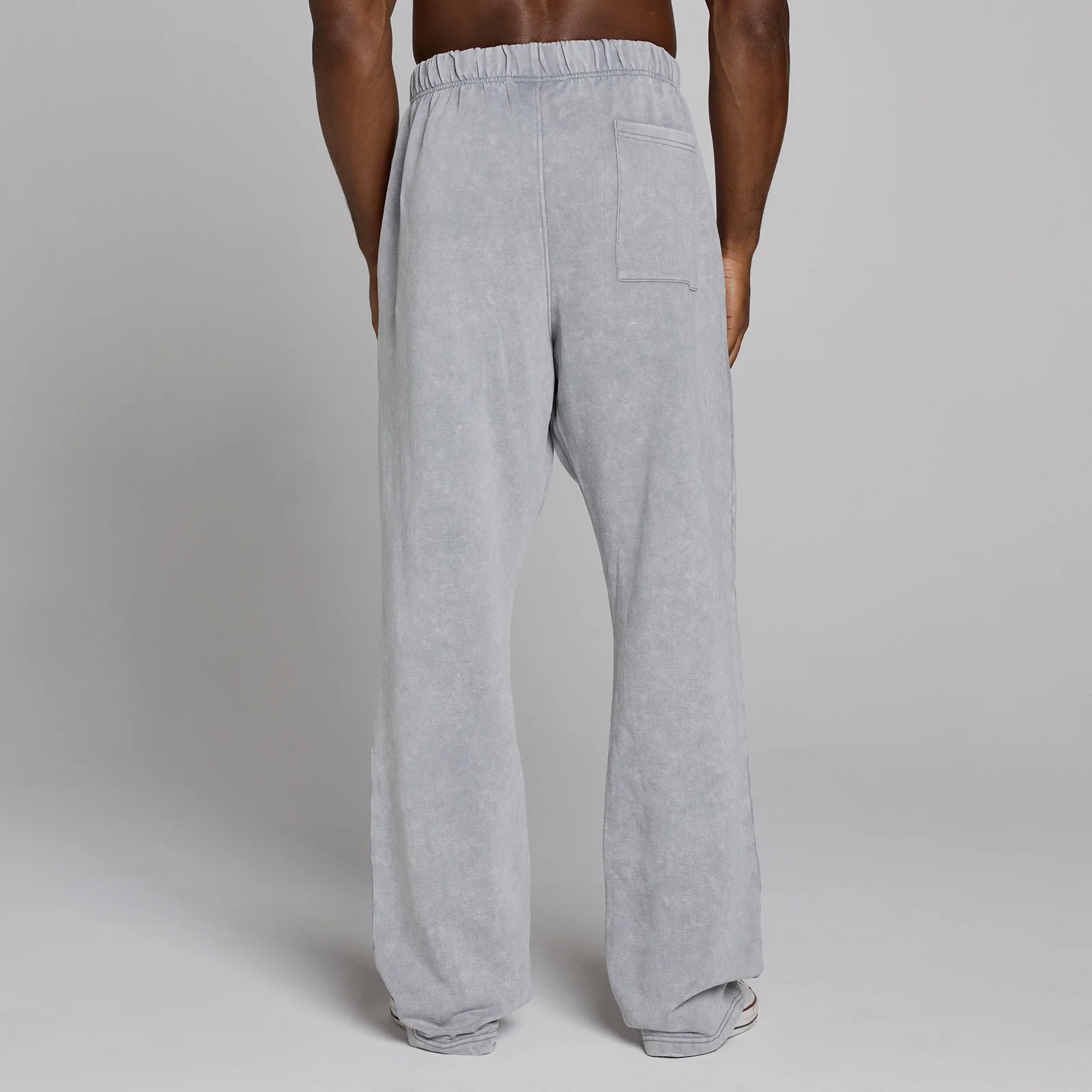 MP X Gold's Men's Washed Graphic Oversized Joggers - Steel Blue - XS Image 4