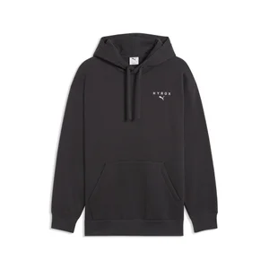 PUMA X HYROX Women's World Hoodie Fl - Flat Dark Gray - Size L