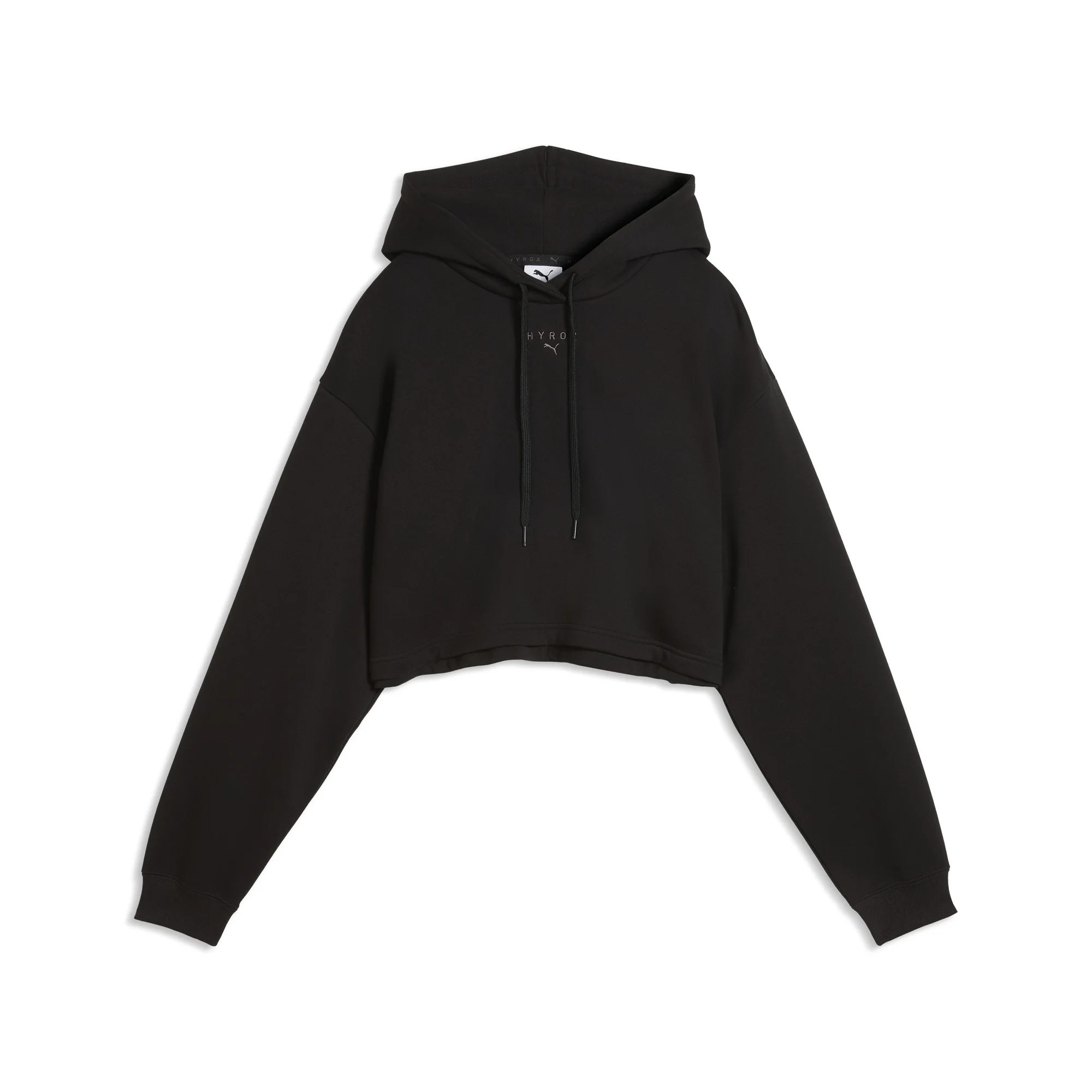 PUMA X HYROX Women's Heavyweight Hoodie - Puma Black - XS Image 1