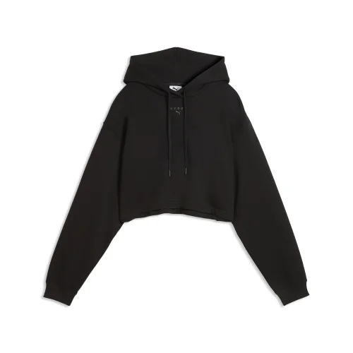 PUMA X HYROX Women's Heavyweight Hoodie - Puma Black
