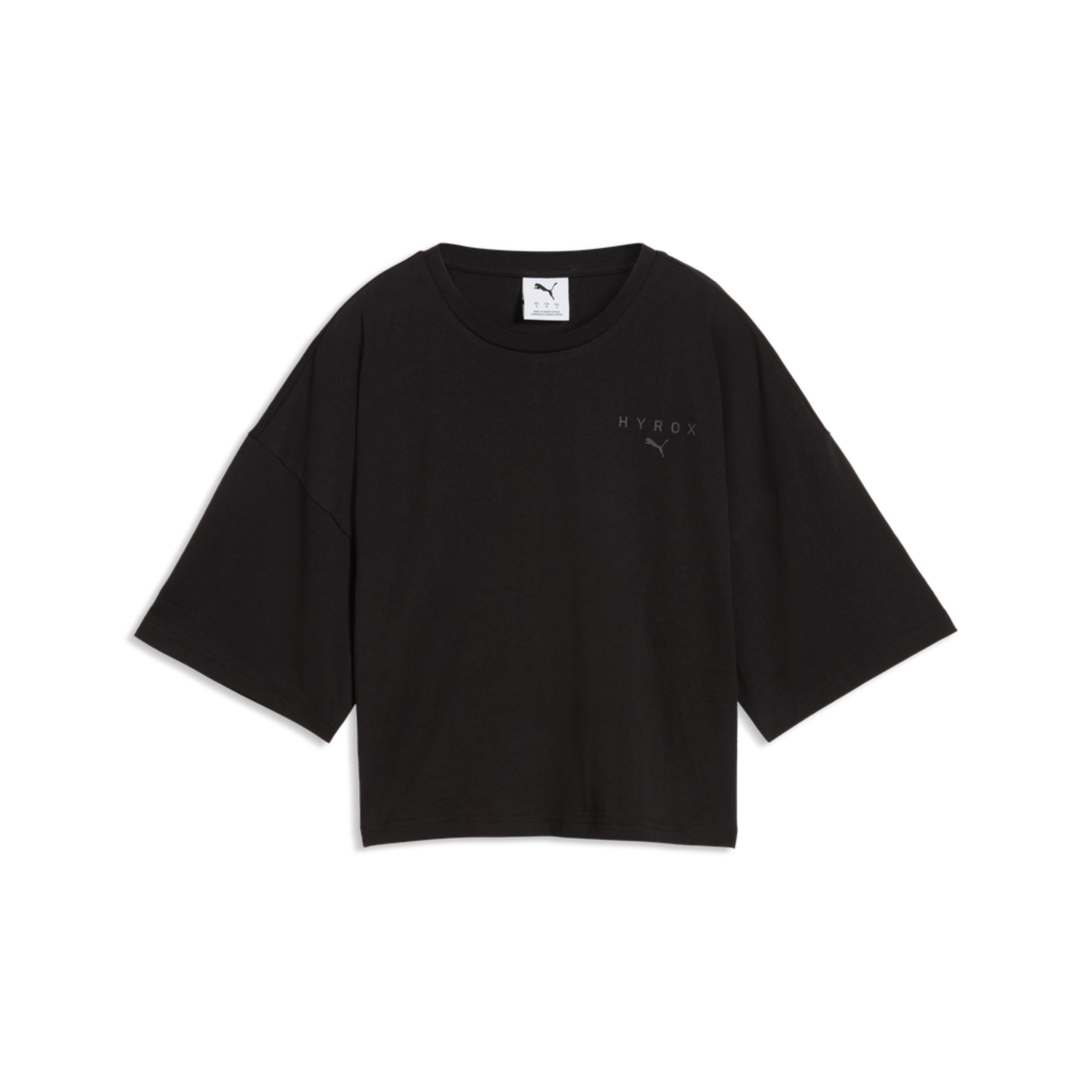 PUMA X HYROX Women's World Tee - Flat Dark Gray - M Image 1