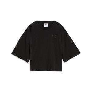 PUMA X HYROX Women's World Tee - Flat Dark Gray - Size M