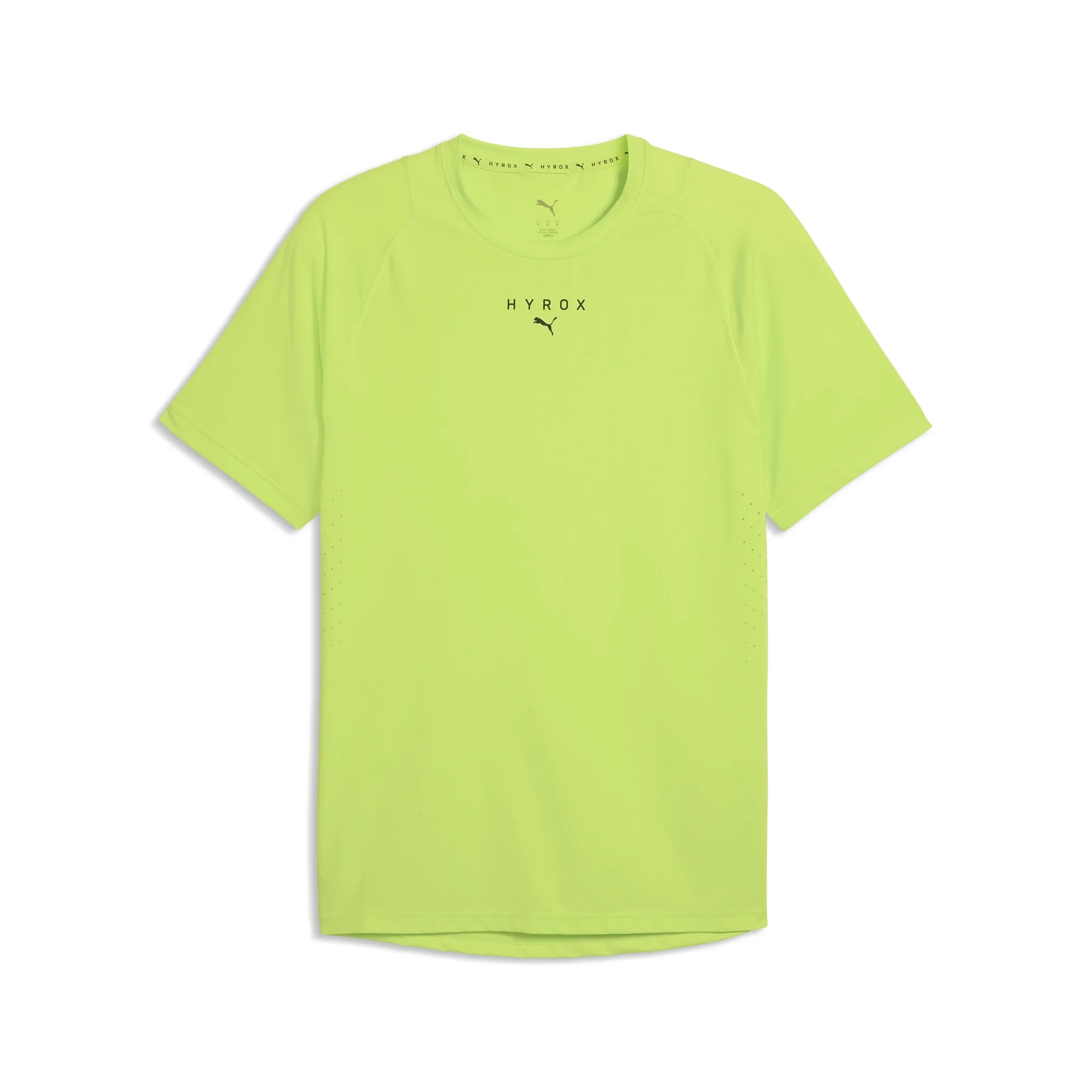 PUMA X HYROX Men's Powermode Tee - Sunny Lime - S Image 1