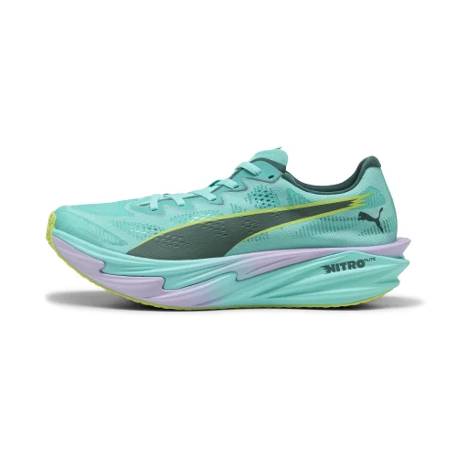 PUMA X HYROX Men's Deviate Nitro Elite 4 Trainers - Intense Mint/Light Lavender