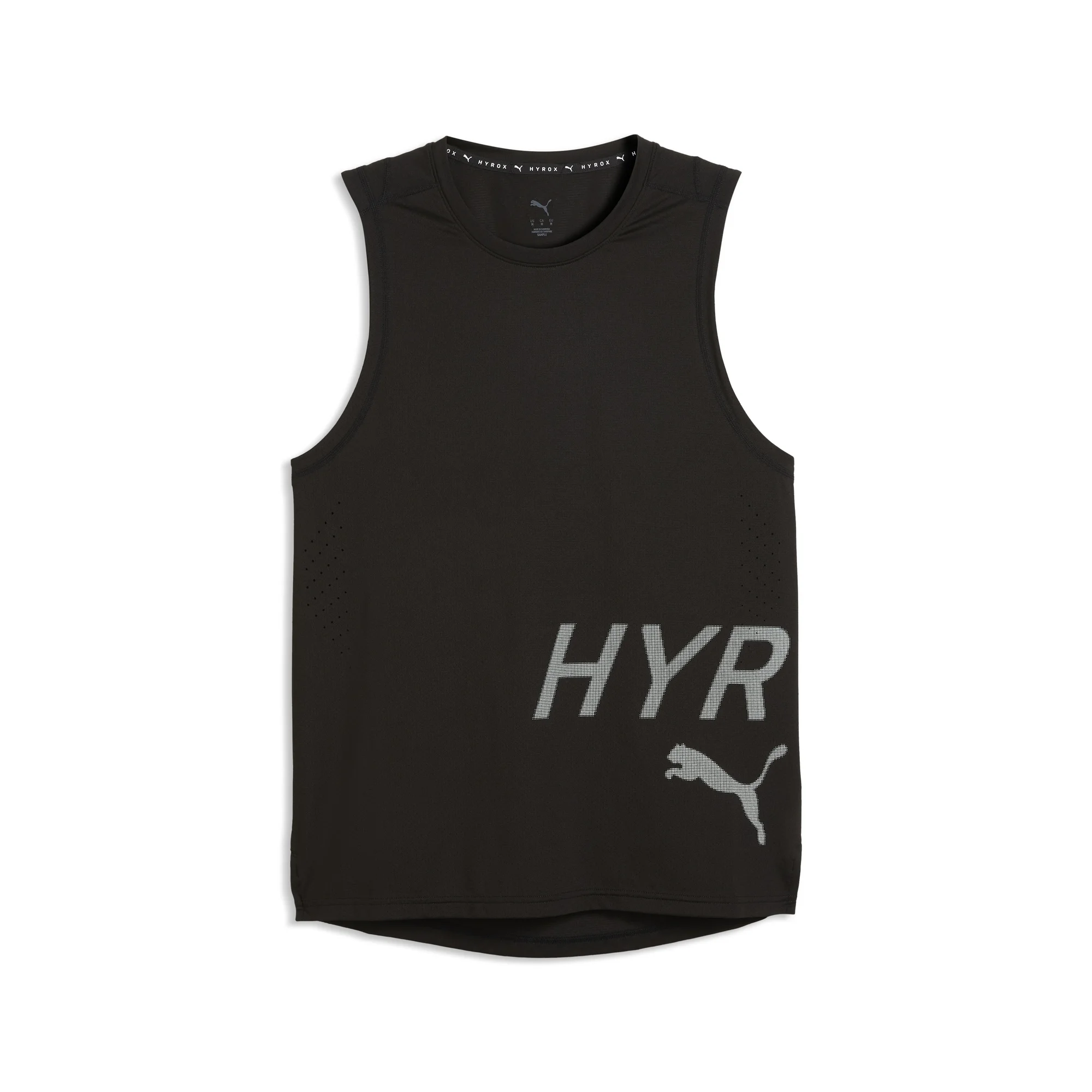 PUMA X HYROX Men's Powermode Training Tank - Puma Black - S Image 1
