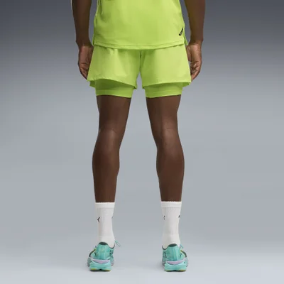 PUMA X HYROX Men's 2In1 Powermode Short - Sunny Lime - L Image 6