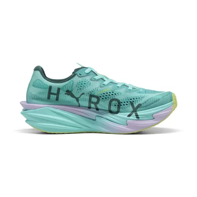 PUMA X HYROX Women's Deviate Nitro Elite 4 Trainers - Intense Mint/Light Lavender - UK 8 Image 7