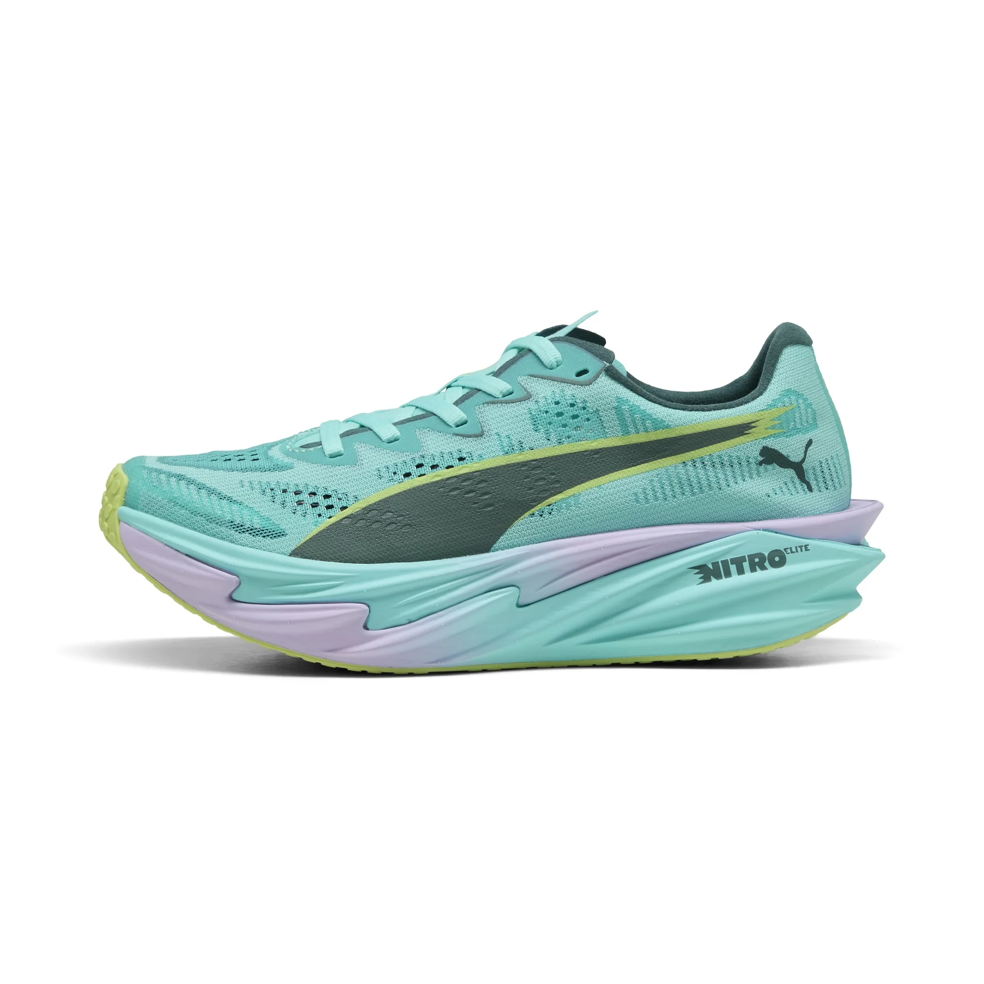 PUMA X HYROX Women's Deviate Nitro Elite 4 Trainers - Intense Mint/Light Lavender - UK 8 Image 5