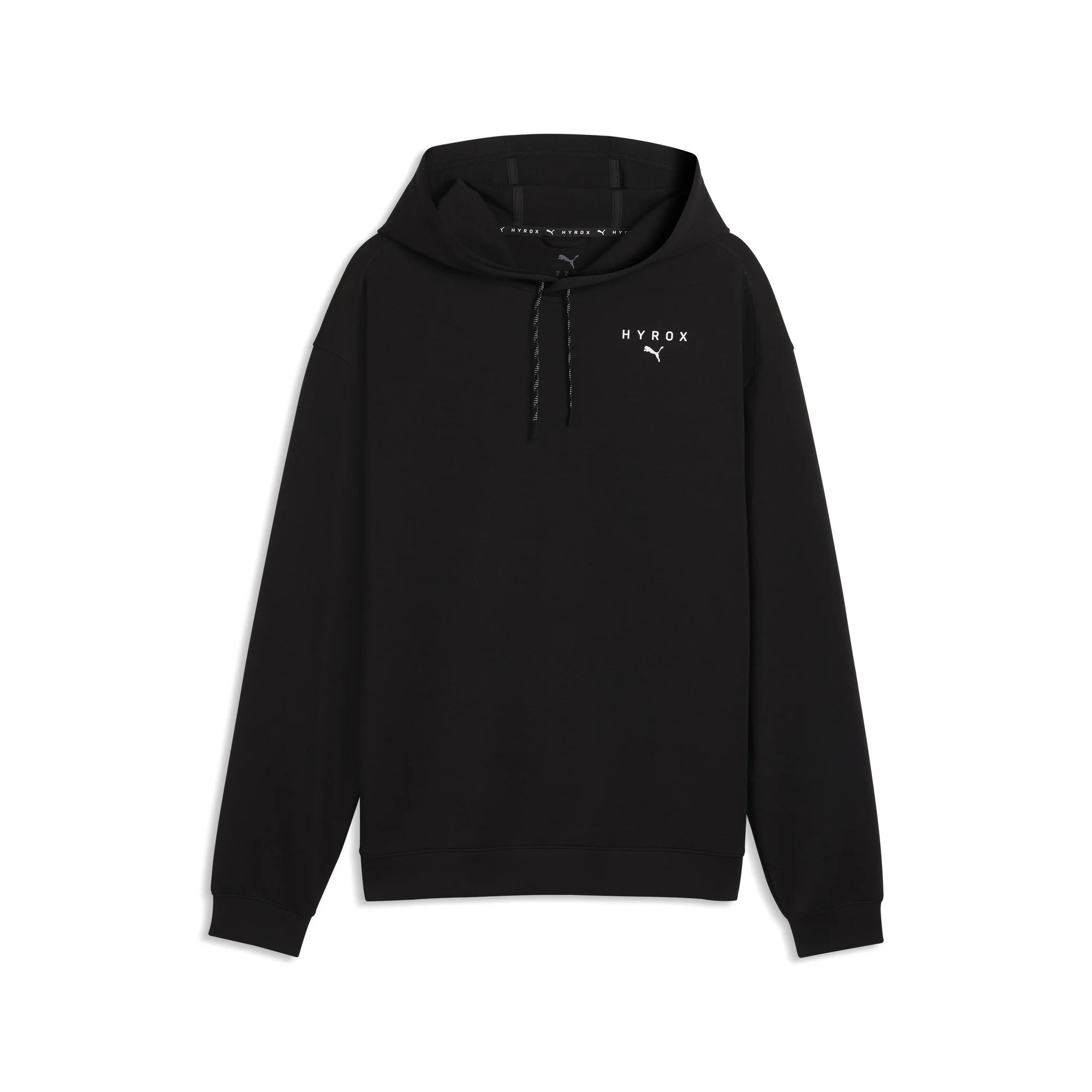 PUMA X HYROX Men's Cloudspun Hoodie - Puma Black - L Image 1