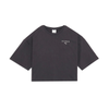 PUMA X HYROX Women's World Cropped Tee - Flat Dark Gray