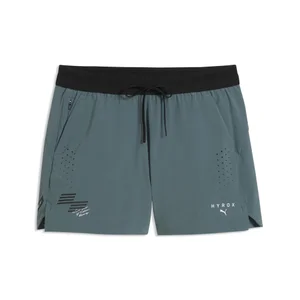 PUMA X HYROX Women's Powermode Woven Short - Herb Garden - Size XS