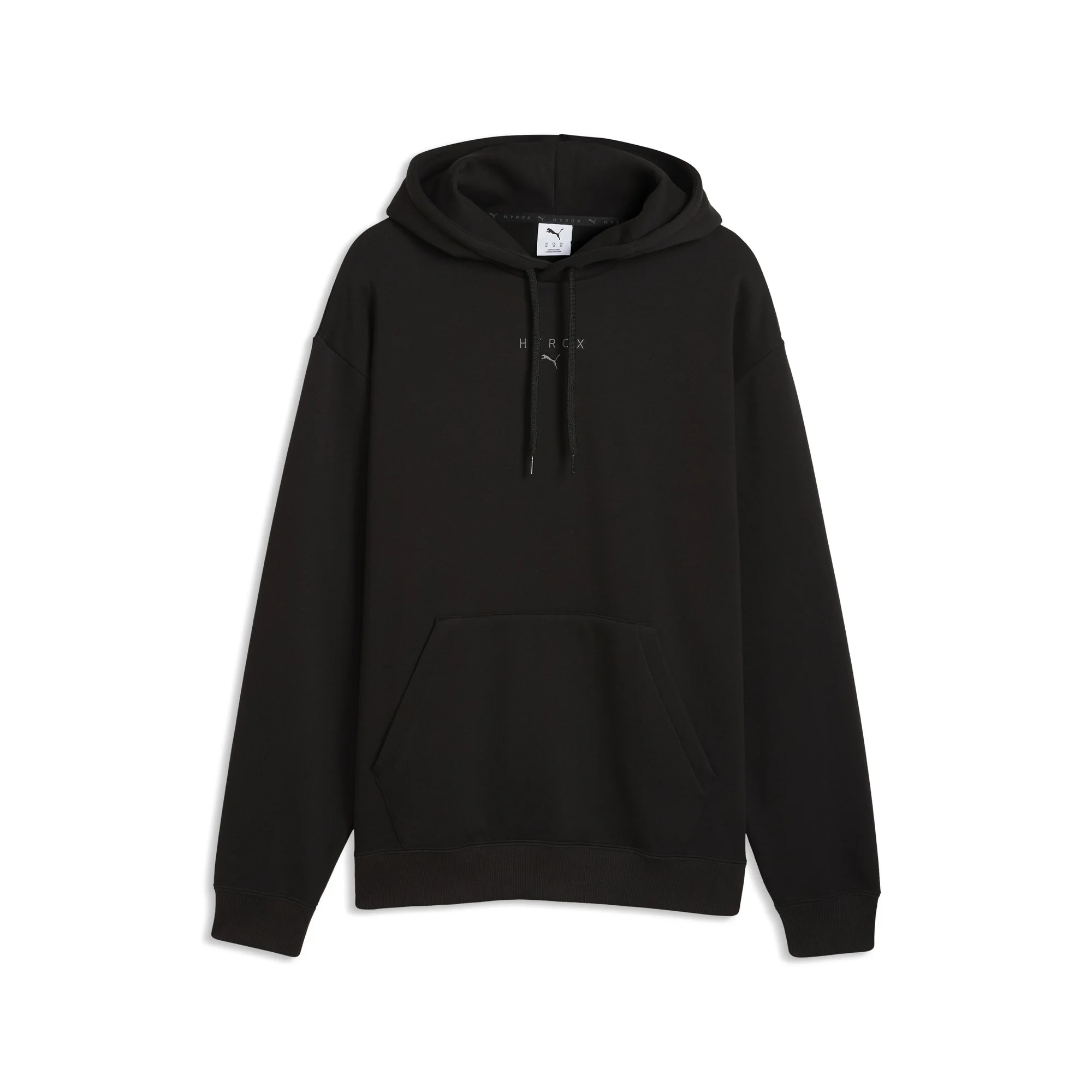 PUMA X HYROX Men's Heavyweight Hoodie - Puma Black - M Image 1