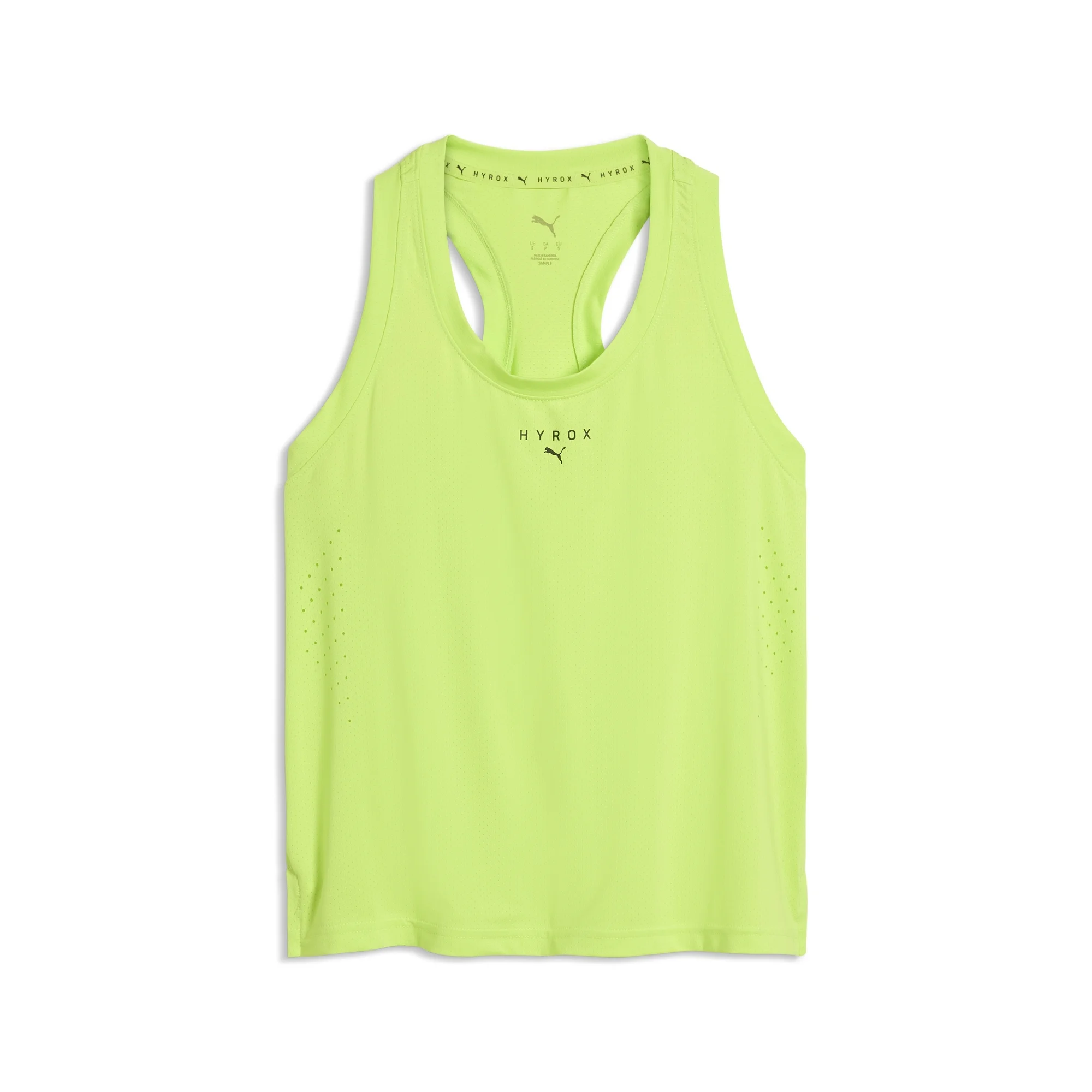 PUMA X HYROX Women's Powermode Tank - Sunny Lime - XS Image 1