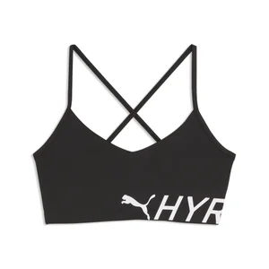 PUMA X HYROX Women's Strappy Powermode Bra - Puma Black - Size S