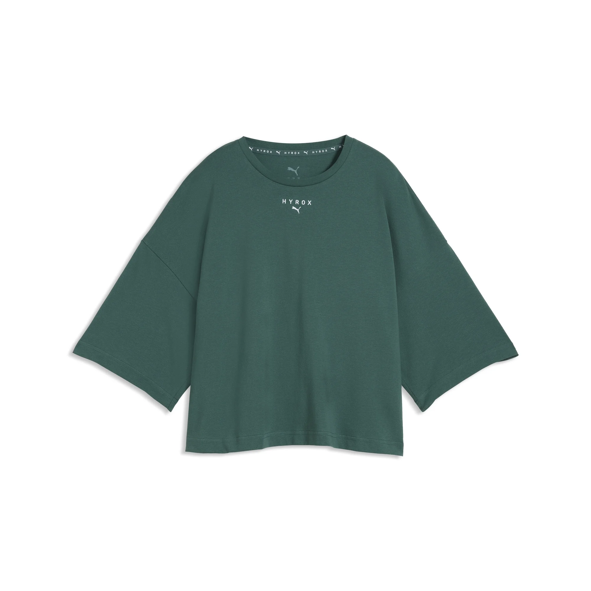 PUMA X HYROX Women's Cropped Lifestyle Tee - Herb Garden - S Image 1