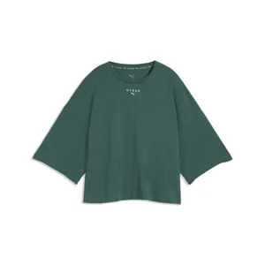 PUMA X HYROX Women's Cropped Lifestyle Tee - Herb Garden - Size S