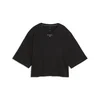 PUMA X HYROX Women's Cropped Lifestyle Tee - Puma Black